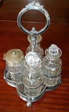 Antique Condiment Cruet Set