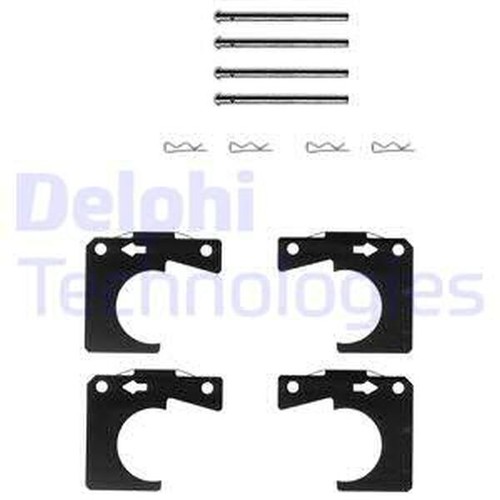 Brake pad fitting kit front - kit,