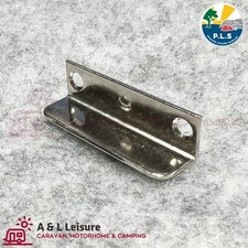 Caravan, Motorhome  Striking Plate For Espagnolette Locks Chrome - HA70281