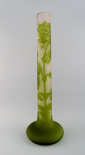 Giant emile gallé vase - vase, in