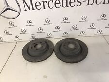 X2 Rear Brake Discs ML / GLE Class Genuine Mercedes-Benz Parts 166 models