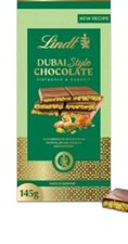 New Lindt Dubai Chocolate Bar (limited Edition) Pistachio and Kadayif 145g