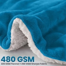 480 GSM Luxury Heavy Sherpa