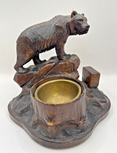 Vintage black forest carved - forest,