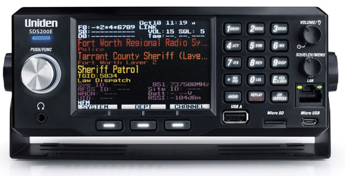 Uniden sds 200e super - sds-200e, (super