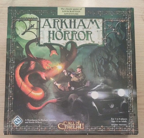 Arkham horror the board game - horror,