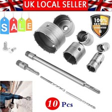 10x TCT Core Drill Set