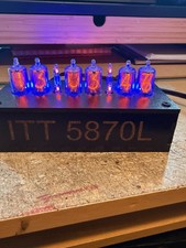 Rare ITT 5870L Nixie Tube