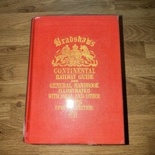 Bradshaw continental railway guide And General Handbook With Maps