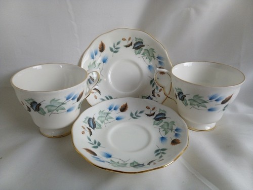 Colclough linden china cups - china,