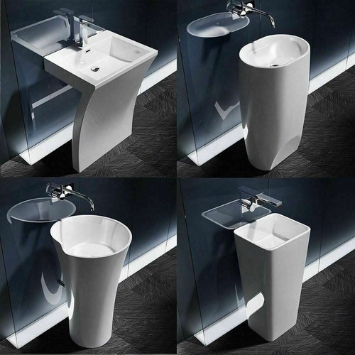 Modern bathroom wash basin - modern,