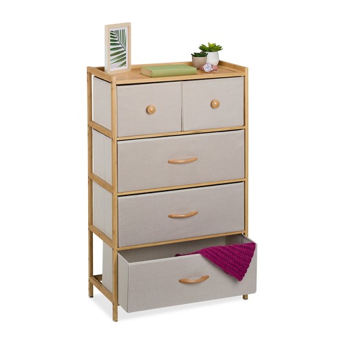 Shelf wardrobe bamboo - shelf,
