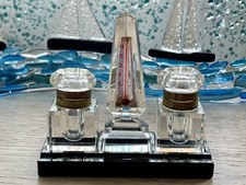 Vintage Crystal Cut & Jet /