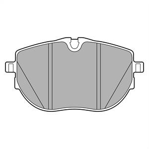 Brake pad set disc - pad,
