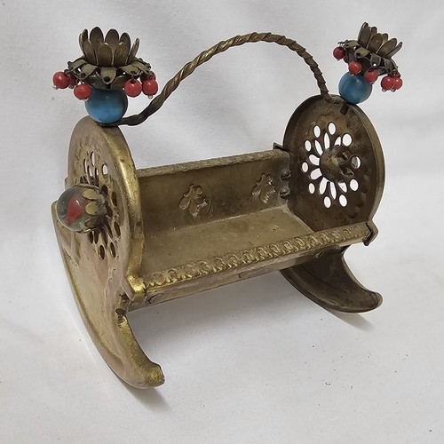 Antique indian brass krishna - indian,