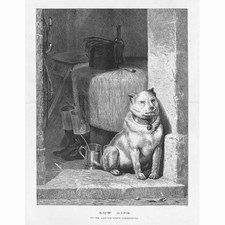 Edward landseer dog low life - edward,