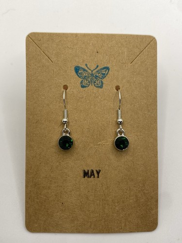 May birthstone earrings - may,