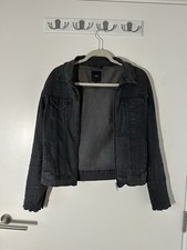 Next Ladies Denim Jacket | Off Black | Good Condition | Great For Spring/Summer
