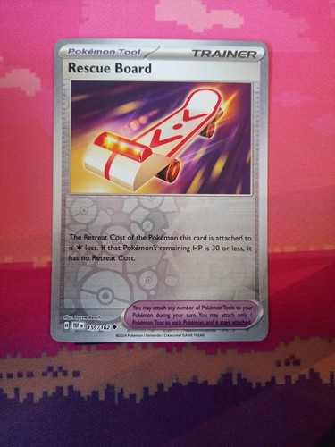 Pokemon card rescue - rescue, board