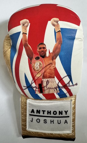 Anthony joshua signed glove - glove, aj