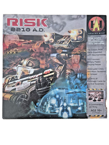 Risk 2210 board game by - board,