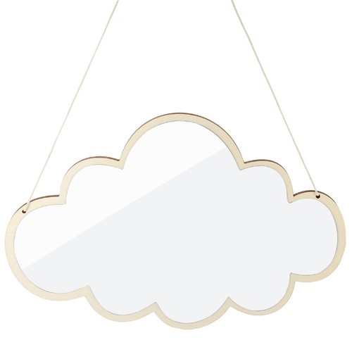 Cloud mirror decor hanging - mirror,