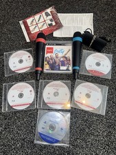 PS3 7 Singstar Games With Wireless Microphones Promo Bundle Working Set