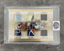 Leaf Ultimate Messi Ronaldo Mbappe Haaland De Bruyne Benzema Patch Game Worn 5/5
