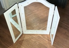 Lighted Tri-Fold Vanity Mirror