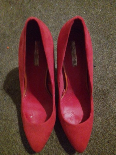 Women red high heel - women's,