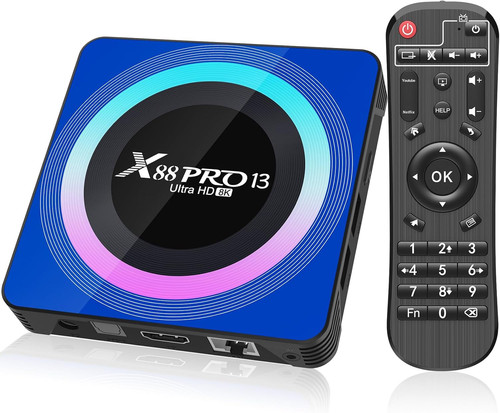 Android box x88pro - tv, 13.0,