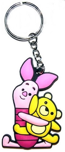 Piglet hugging teddy - hugging,