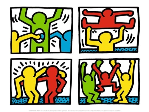 After keith haring pop shop - keith,