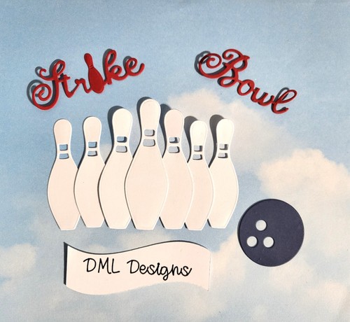 Die cut cuts card topper - die,