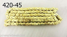 CHA08 GOLD CHAIN 420 DIRT PIT BIKE X SPORT QUAD 45 LINK
