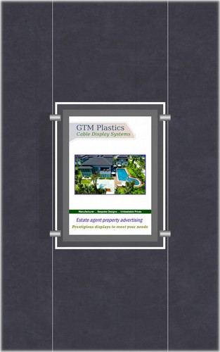 Led estate agent window light - led,