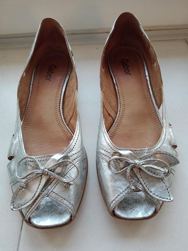 Women gabor heels - heels, silver
