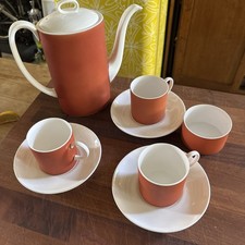 SUSIE COOPER WEDGWOOD COFFEE SET-incomplete 