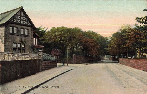 Flaxmoss road haslingden - flaxmoss, road,