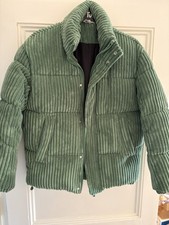 Zara Puffa Jacket, Green Soft