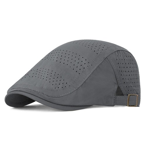 Adjustable men flat cap mesh - men's,