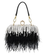 Tessco Women Ostrich Feather