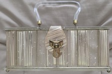 VTG 1950s Dorset Rex 5th Avenue Lucite/Plastic Handbag