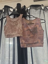 Kids Sport Crop Tops One Size