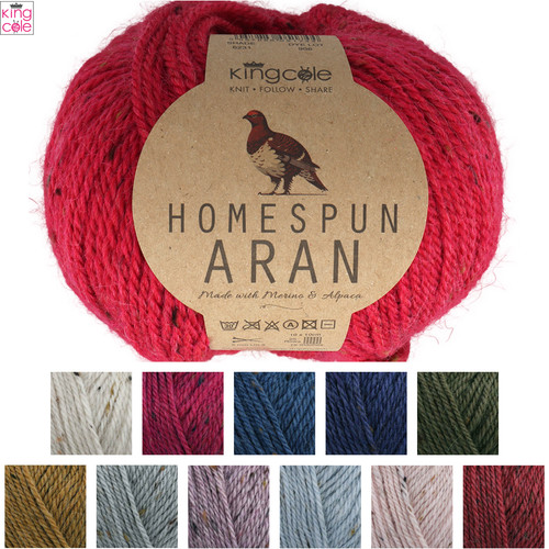 King cole homespun - aran,