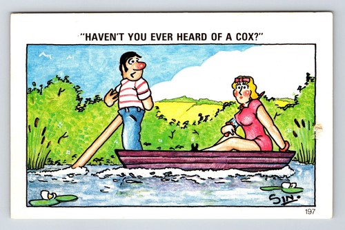 Comic postcard sapphire - comic, a