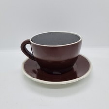 1980s Novelty Cup With Plate AM Radio Tested And Working