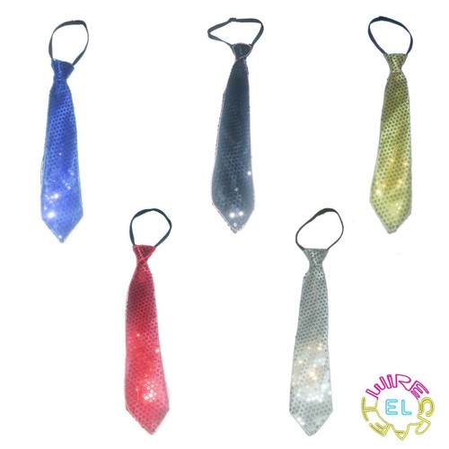 Glowing ties neon outline - el,