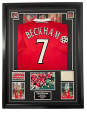 Framed David Beckham of United