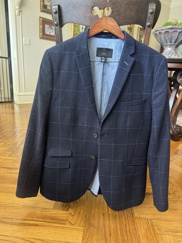 Men navy blazer jacket m - blazer,
